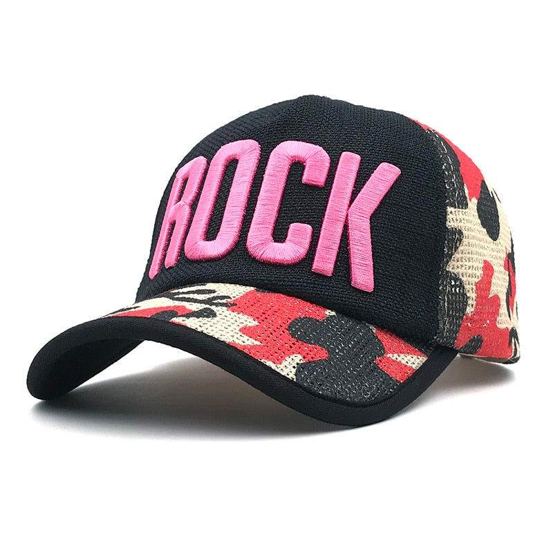 ROCK baseball cap