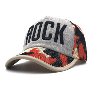 ROCK baseball cap